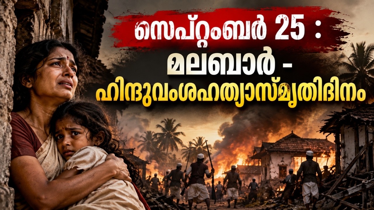 സെപ്തംബർ 25 - മലബാർ ഹിന്ദുവംശഹത്യാസ്മൃതിദിനം